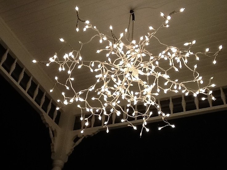 decoración luces de navidad