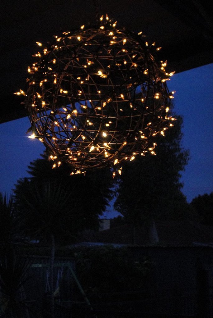 decoración luces de navidad