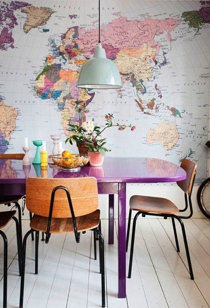 decoración papel tapiz