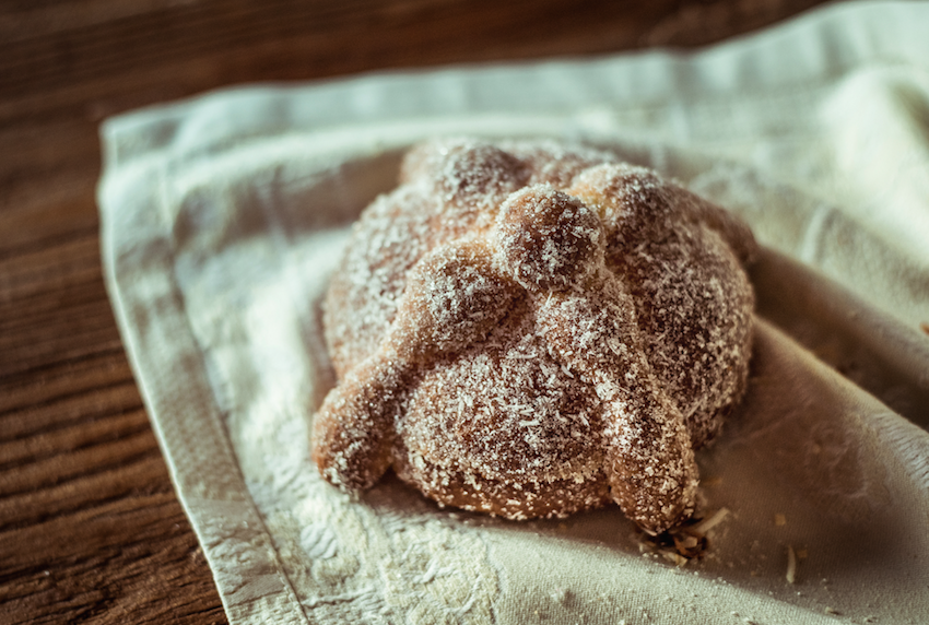 depa de soltera pan de muerto receta